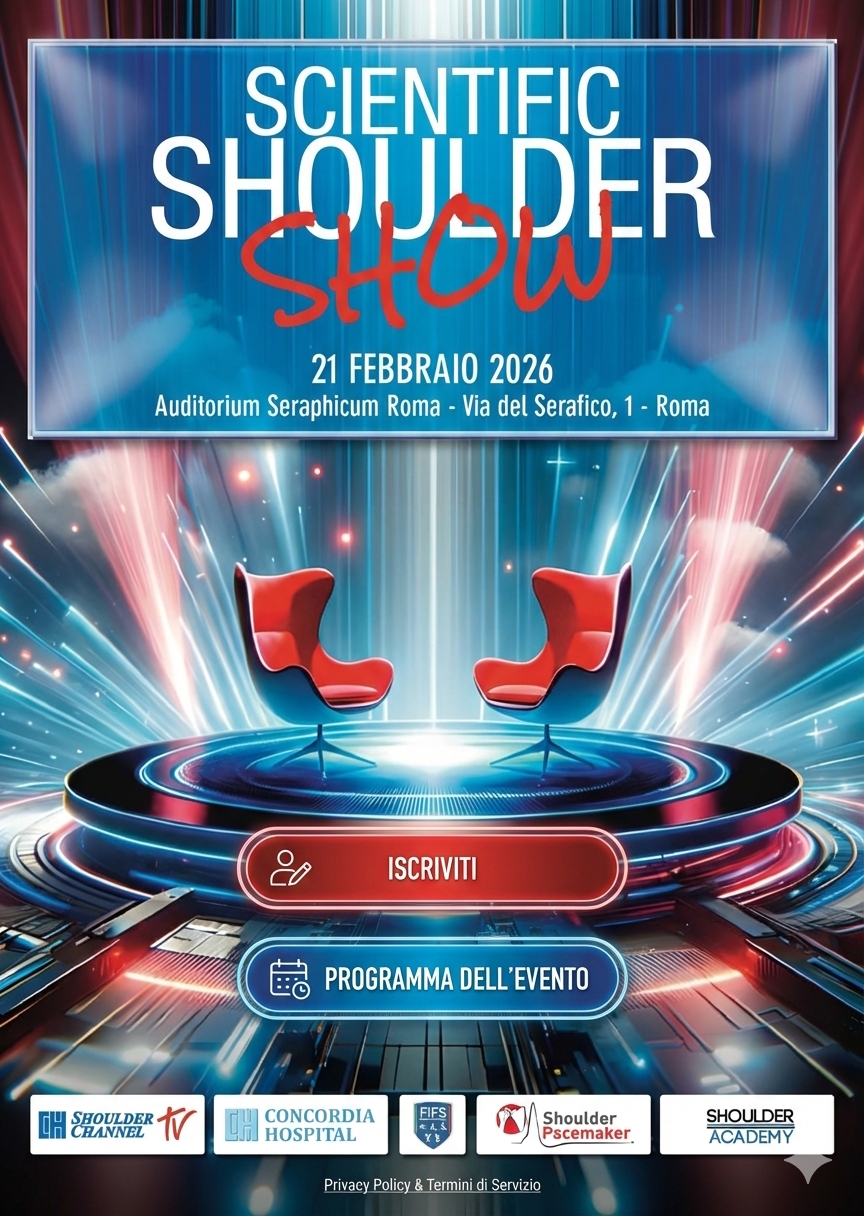 Scientific Shoulder Show 21 Febbraio 2026 Roma - Locandina evento